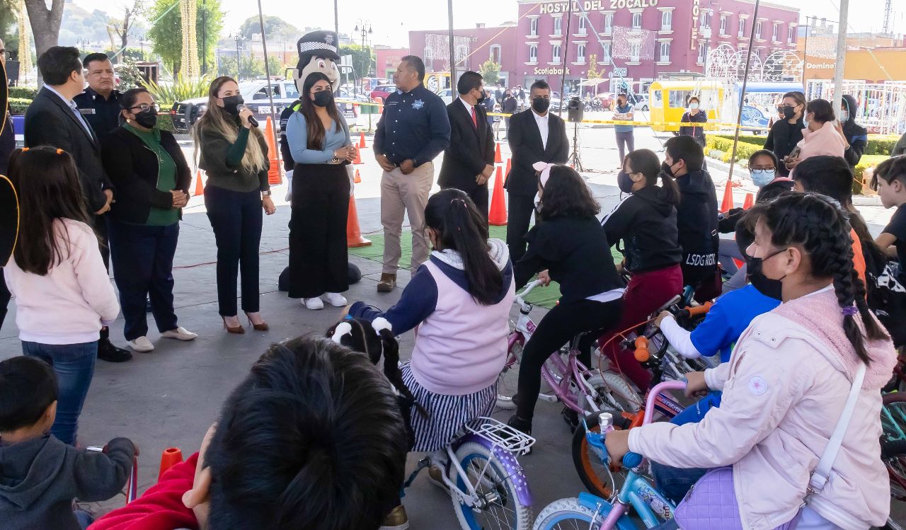 Paola Angon encabeza primera jornada Intermunicipal de Educación Vial