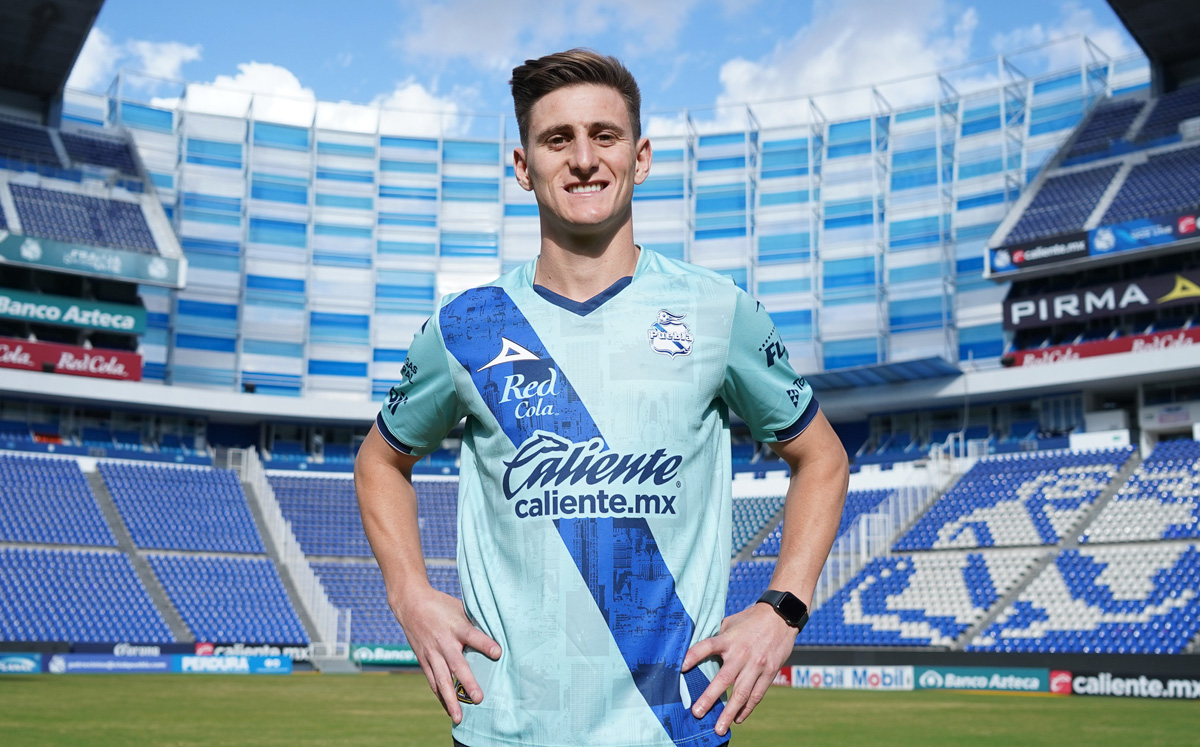 Por: Cortesía Puebla por fin anuncia a Facundo Waller como su primer fichaje