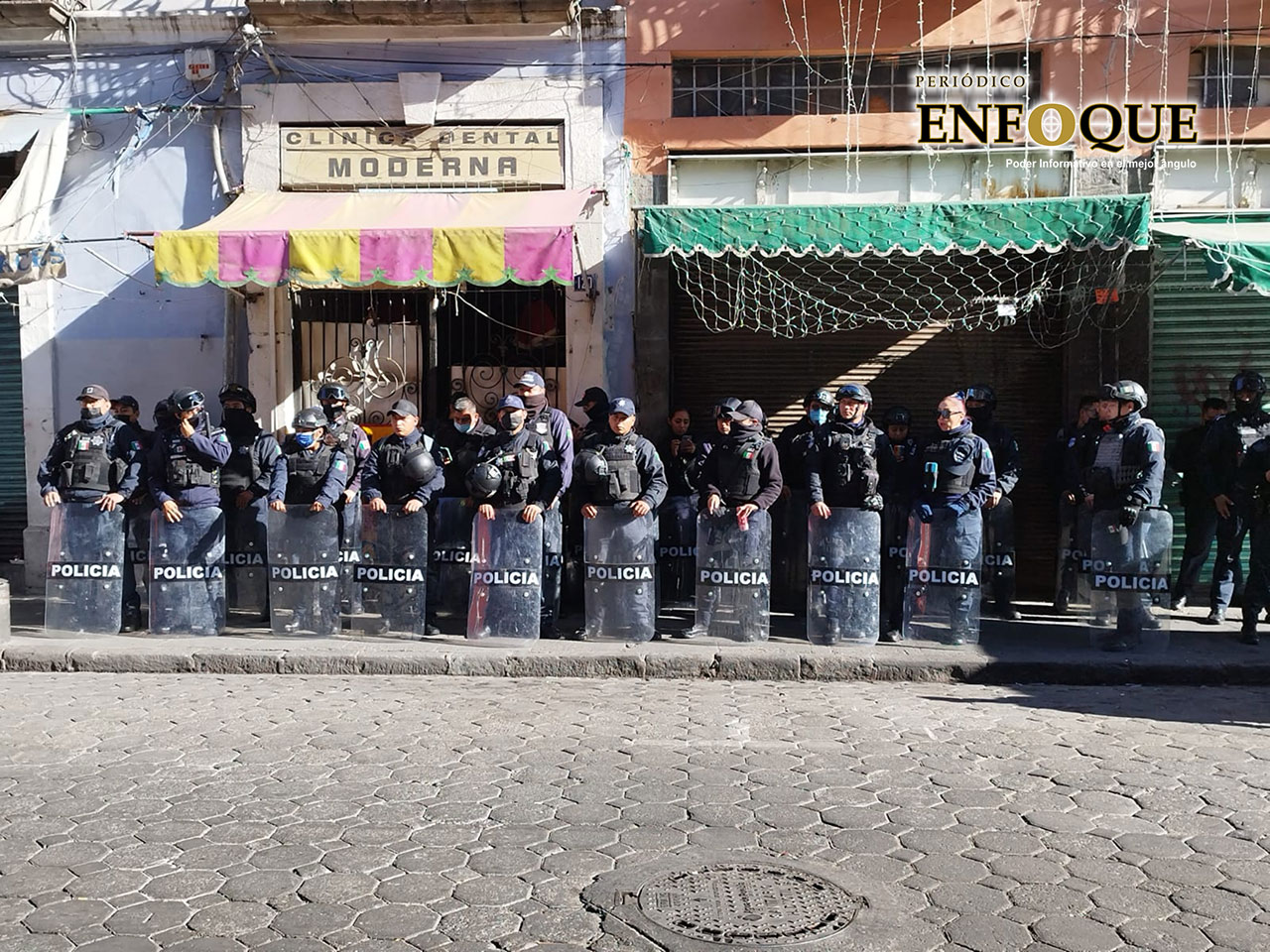 Por: Periódico Enfoque Mantienen operativo contra ambulantes en el Centro Histórico