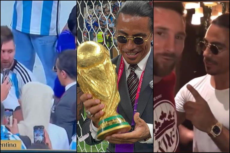 Por: Cortesía Con este video respondió el famoso chef Salt Bae a las criticas por ‘colarse’ en la final del Mundial