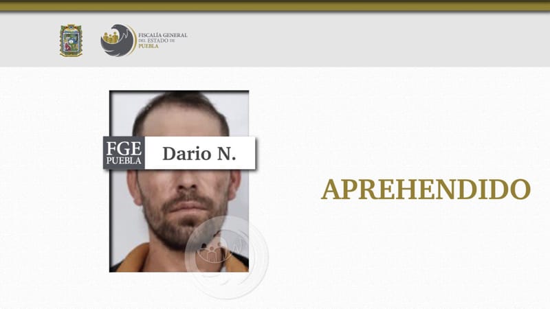 Por: Cortesía Dario N. es detenido por privación de la libertad y privación de la vida de su pareja de origen peruano