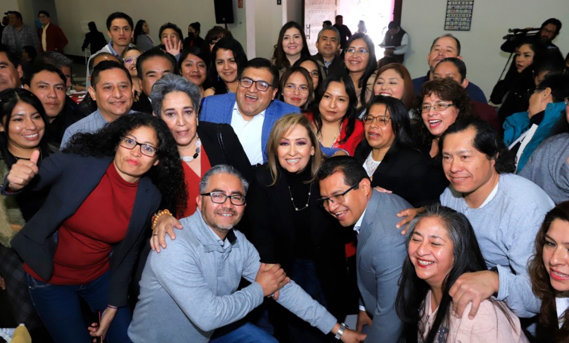 Agradeció Lorena Cuéllar trabajo coordinado con delegación de Bienestar