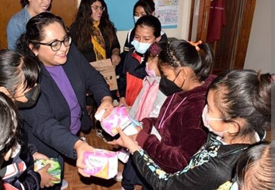 Por: Cortesía Lula Pineda Iniciará en enero segunda edición de #PorUnaMenstruaciónJusta