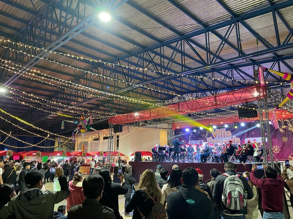 Por: Cortesía Sigue disfrutando de actividades culturales y artísticas en el mercadito navideño de la Villa Iluminada