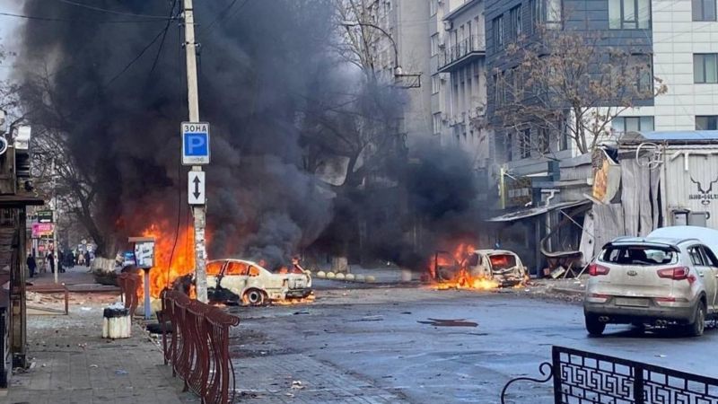 Por: Cortesía Denuncia Ucrania intensos ataques rusos sobre Jersón