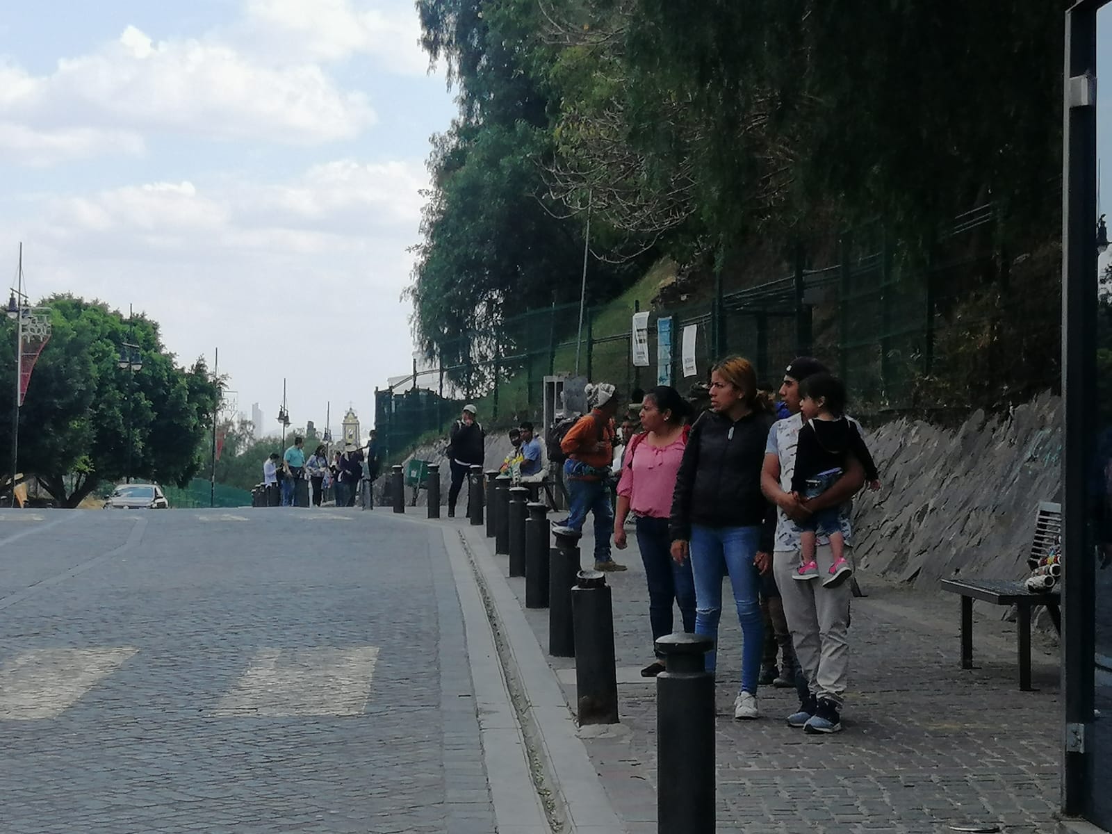 Aumenta visiblemente afluencia de turistas en las cholulas