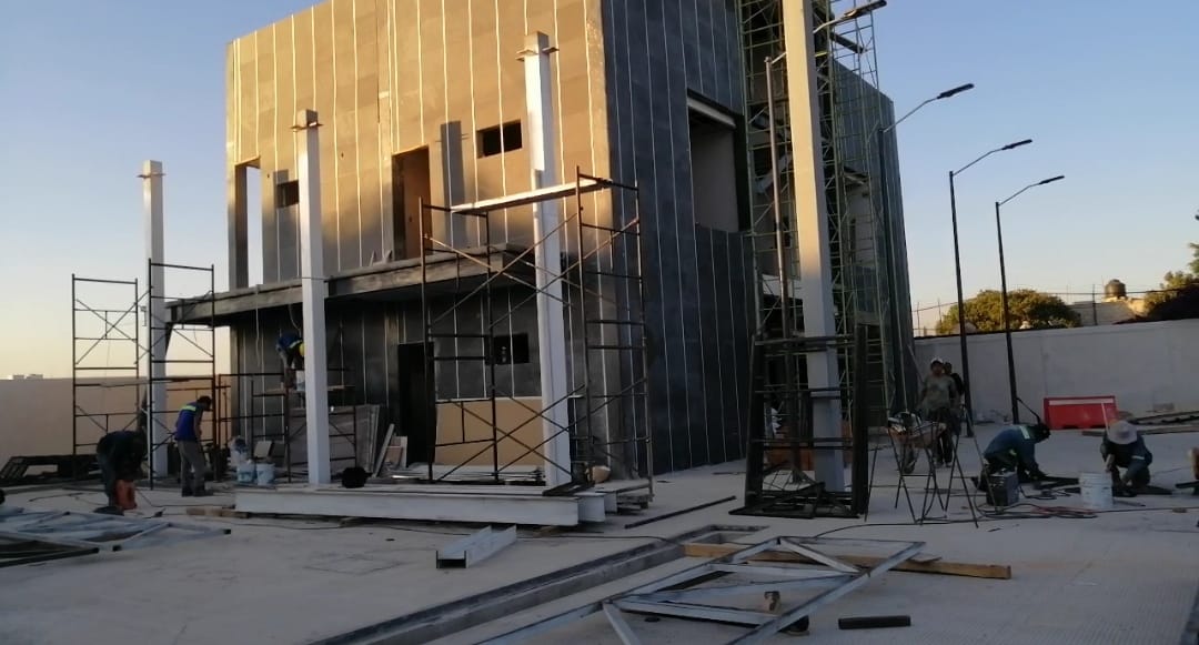 Por: Cortesía Lula Pineda Con un 85% de avance la primera subcomisaria proyecta iniciar actividades antes de finalizar enero