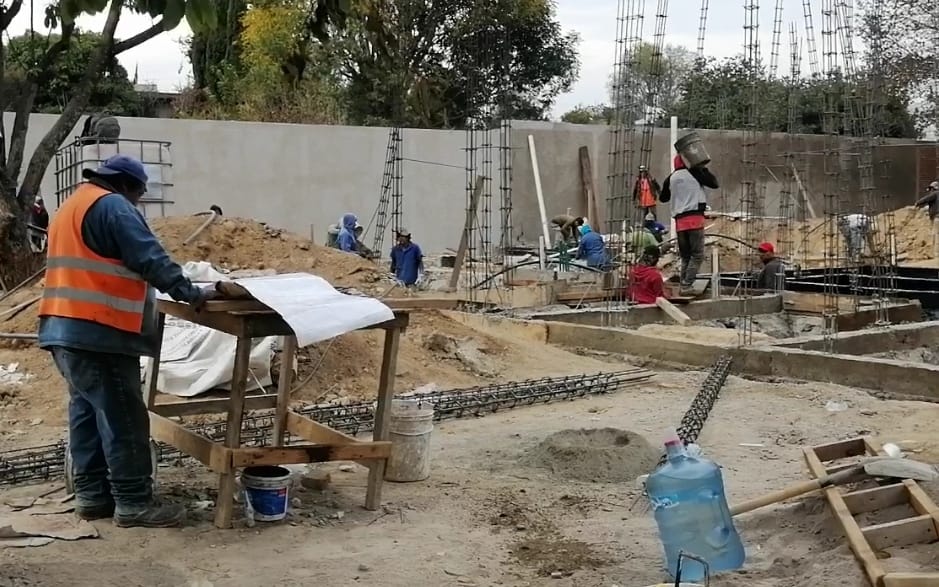 Clínica rural del IMSS en Cuautlancingo presenta avance del 20%