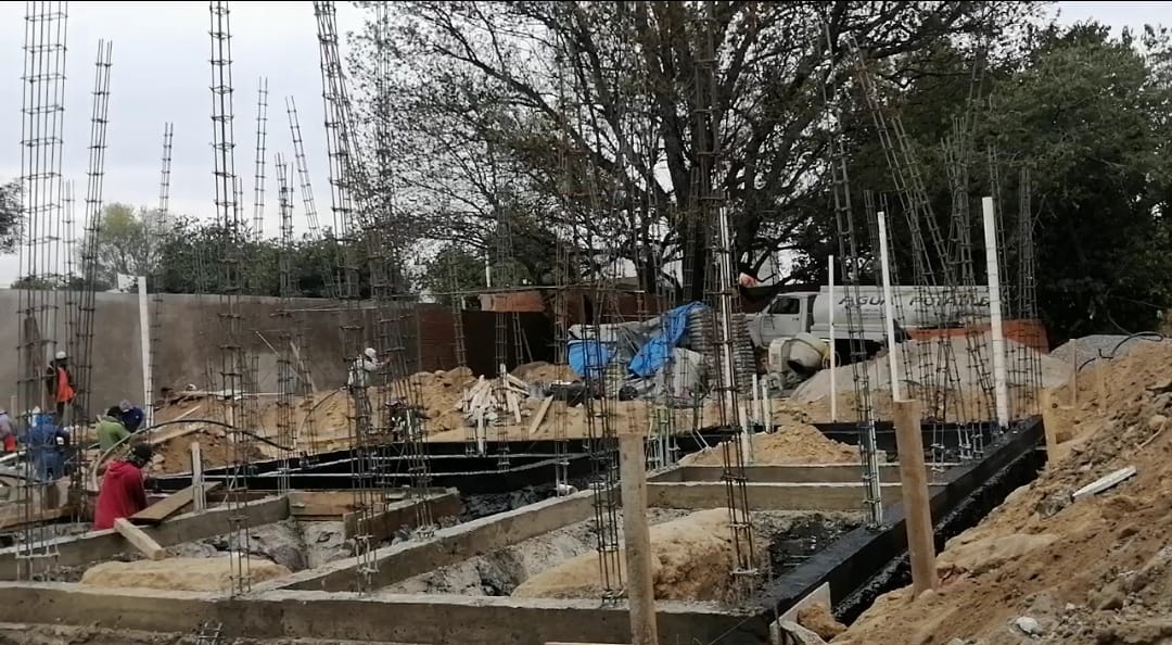 Por: Cortesía Lula Pineda Clínica rural del IMSS en Cuautlancingo presenta avance del 20%