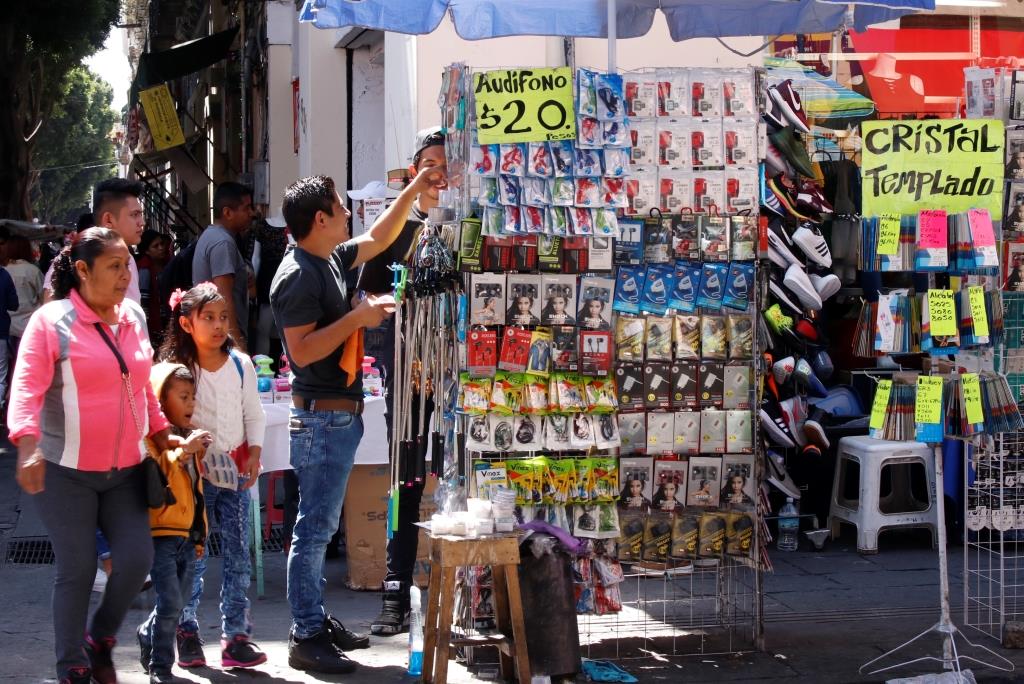 Por: Cortesía En Puebla el comercio informal alcanza el 67 por ciento del comercio total