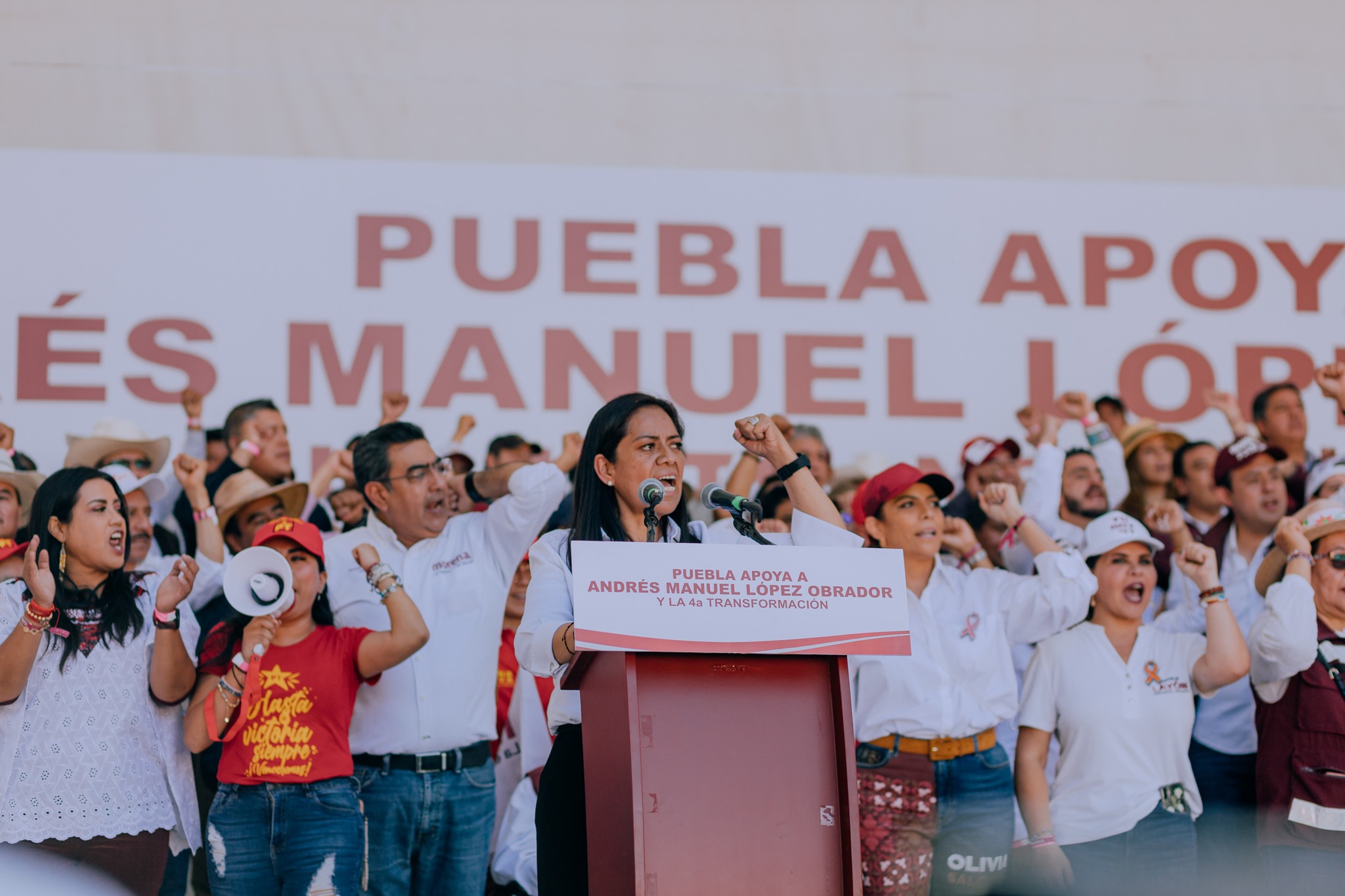 AMLO y Miguel Barbosa encabezan un gobierno cercano a la gente: Ariadna Ayala