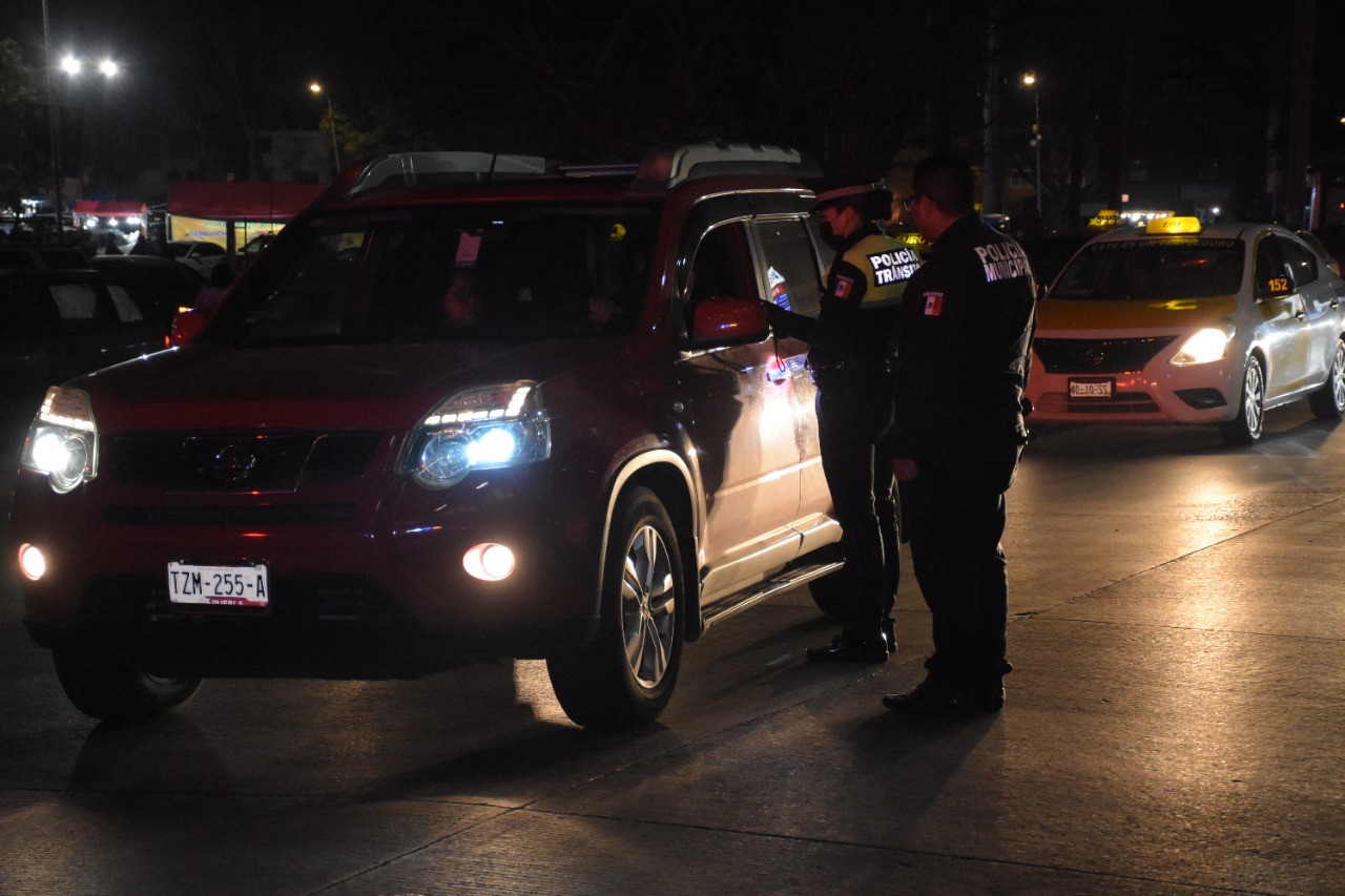 Remiten a 24 personas por conducir en estado de ebriedad