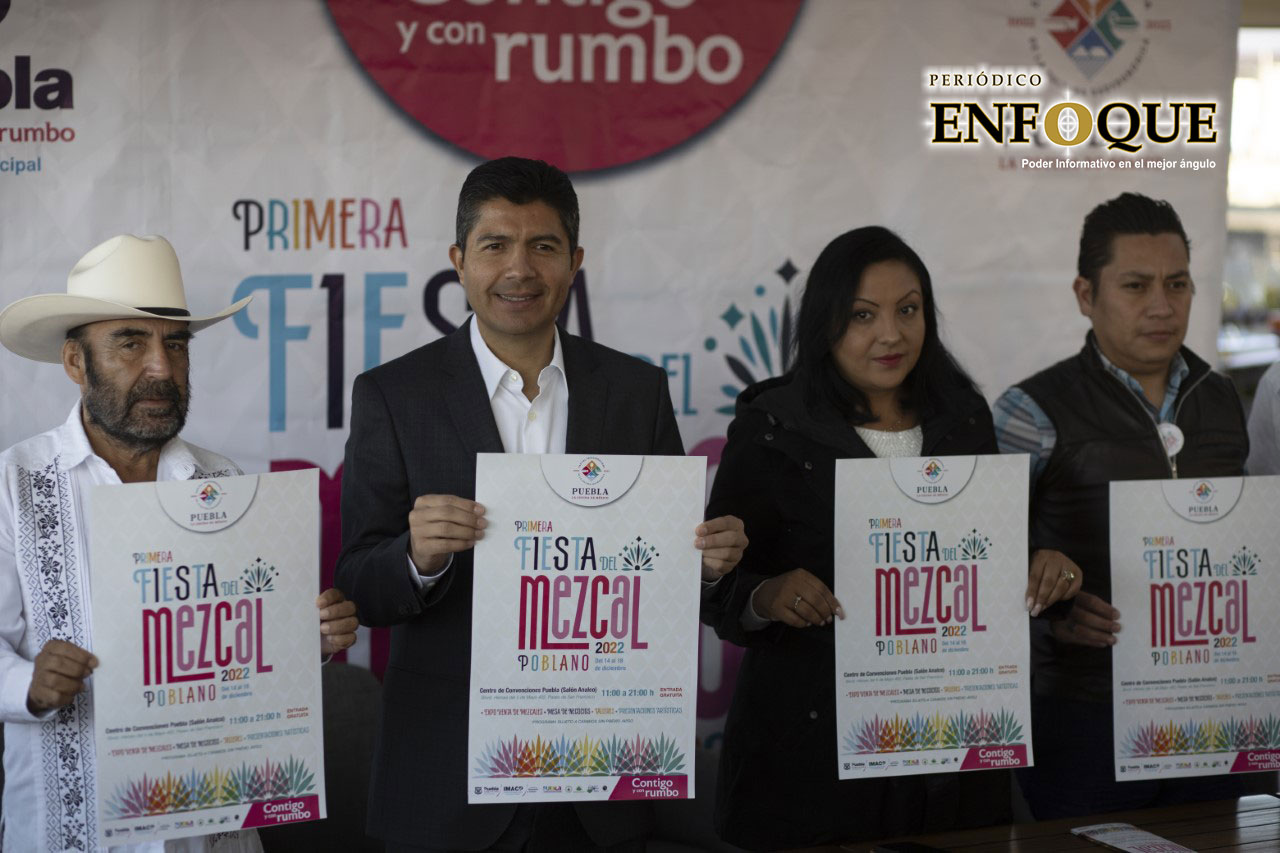 Por: Alex Muñoz Anuncian Fiesta del Mezcal del 14 al 18 de diciembre