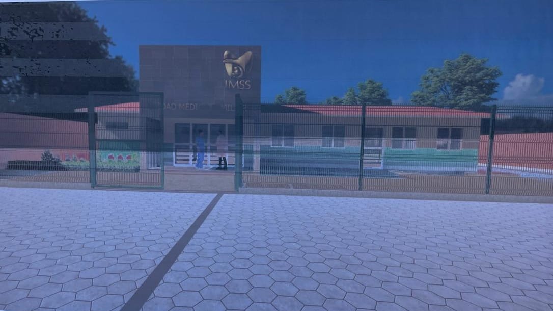 Por: Cortesía Lula Pineda Colocan primera piedra de la Unidad Médica de Salud con Centro de Atención Rural al Adolescente en Cuautlancingo