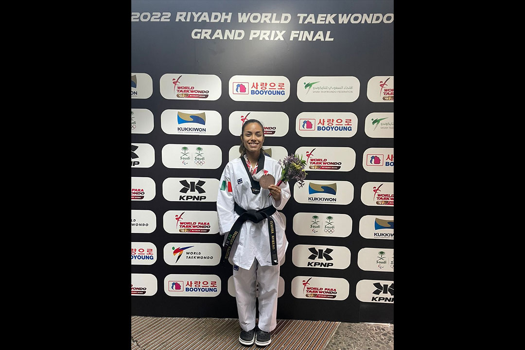 Por: Cortesía La tehuacanera Claudia Romero ganó bronce en Arabia Saudita