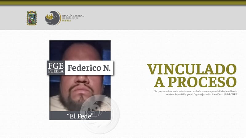 Por: Cortesía Federico N. alias “El Fede” es vinculado y enviado a prisión diversos ilícitos