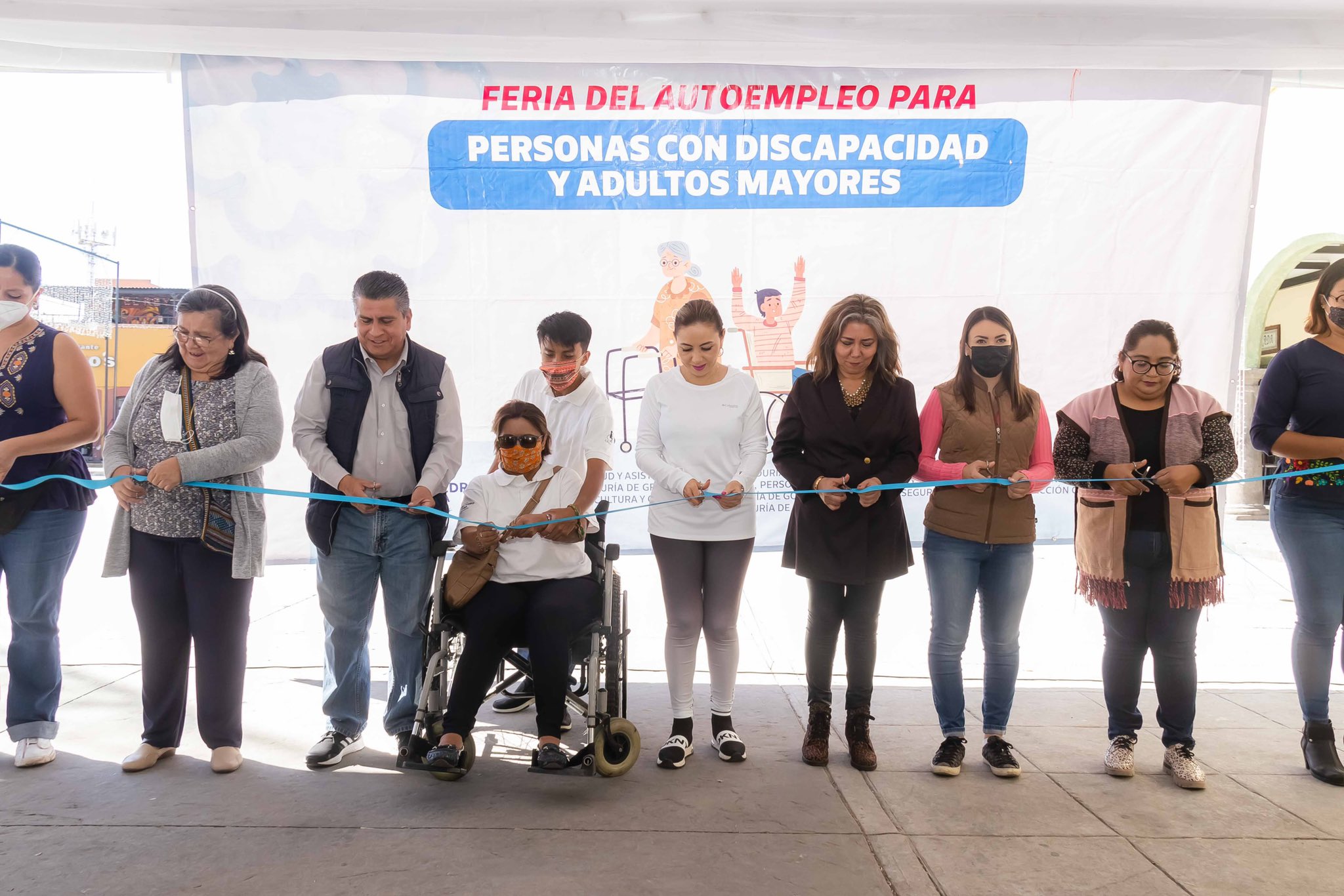Por: Cortesía Lula Pineda Paola Angon busca permanencia de “Feria de Auto empleo para Personas Discapacitadas”