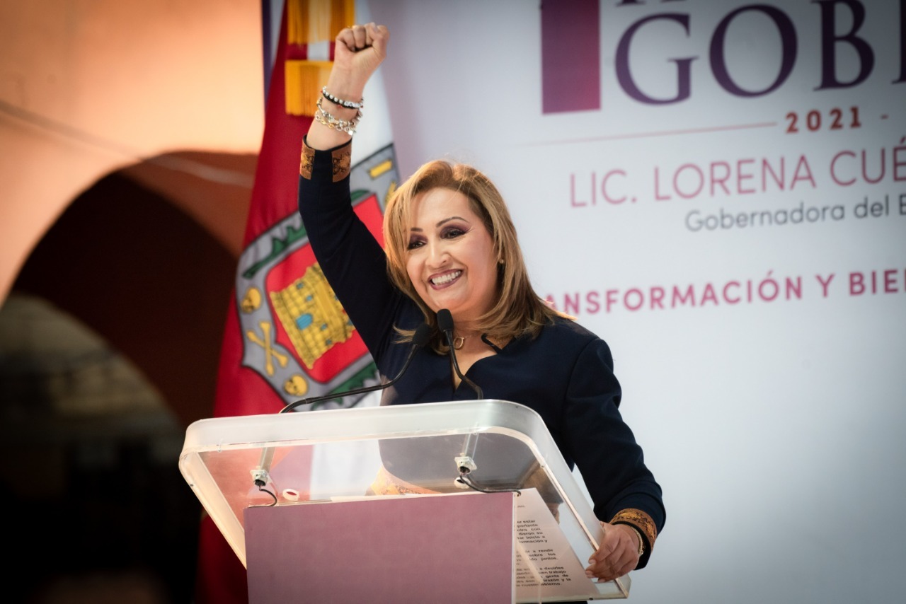 Por: Cortesía  En mi administración prevalecerá el progreso con justicia social y políticas públicas para la población: gobernadora Lorena Cuéllar