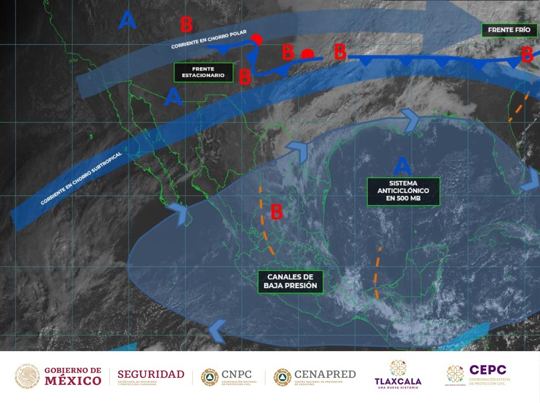 Por: Cortesía Frente frío número 14 traerá más heladas para Tlaxcala: CEPC