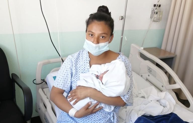 Por: Cortesía Registra Hospital de la Mujer primer nacimiento de 2022