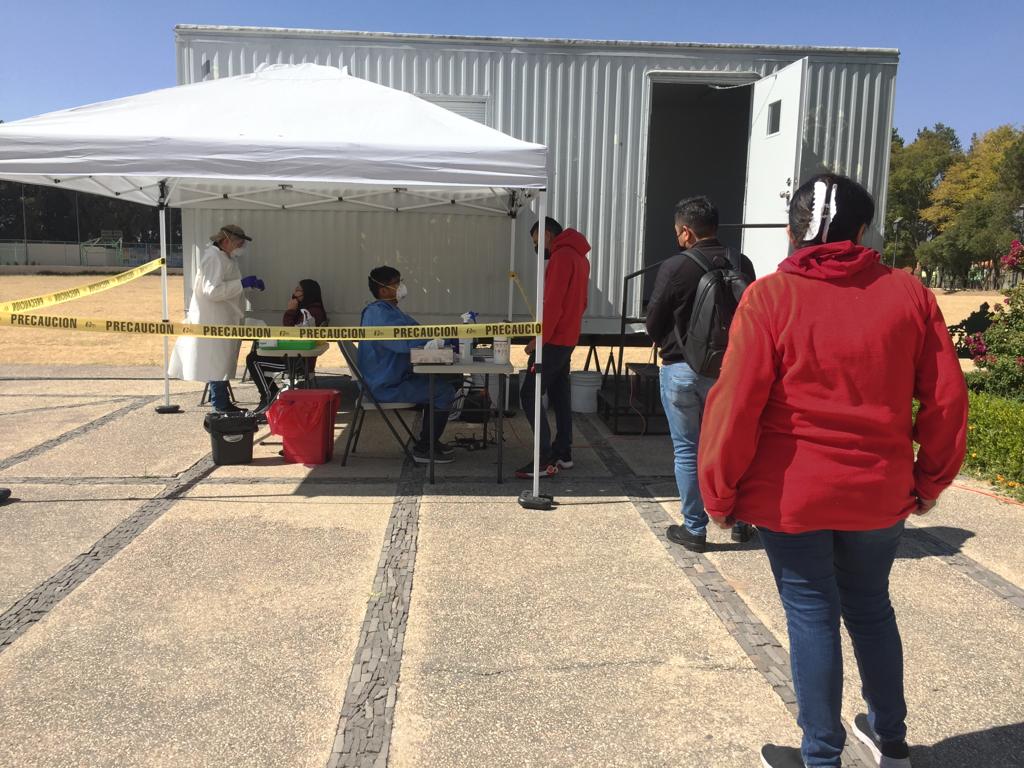 Aumenta Tlaxcala módulos de aplicación de pruebas para prevenir contagios de variante ómicron