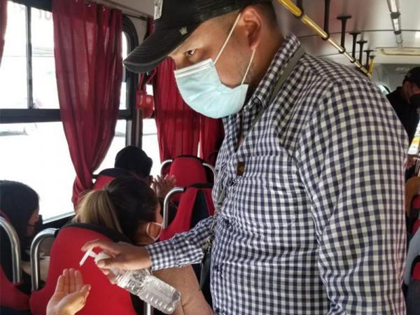 Con operativos permanentes, SMT vigila condiciones sanitarias en 405 unidades del transporte público