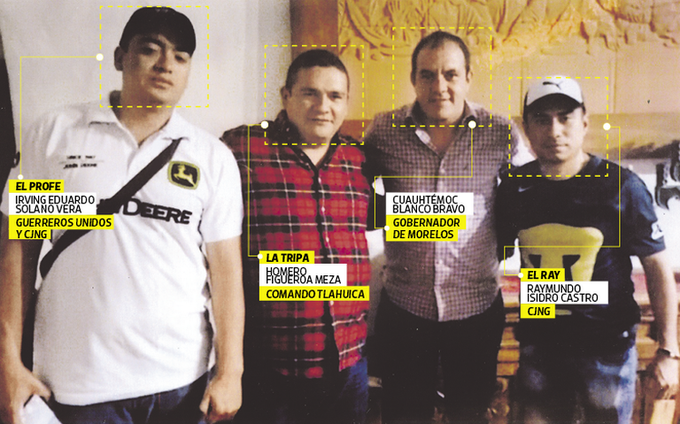 Por: Cortesía Ventilan foto de Cuauhtémoc Blanco junto a supuestos narcos