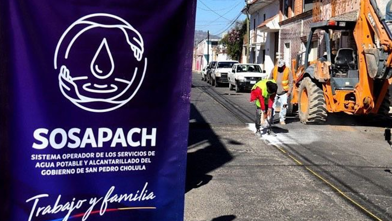 Por: Cortesía En San Pedro Cholula dieron inicio con los trabajos de la sustitución de la tubería del Barrio de Xixitla