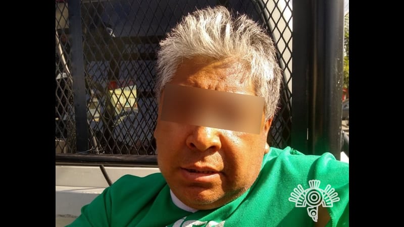 Por: Cortesía Policia detiene a José Elías C., de 60 años por transportar combustible presuntamente ilegal en Cuautlancingo