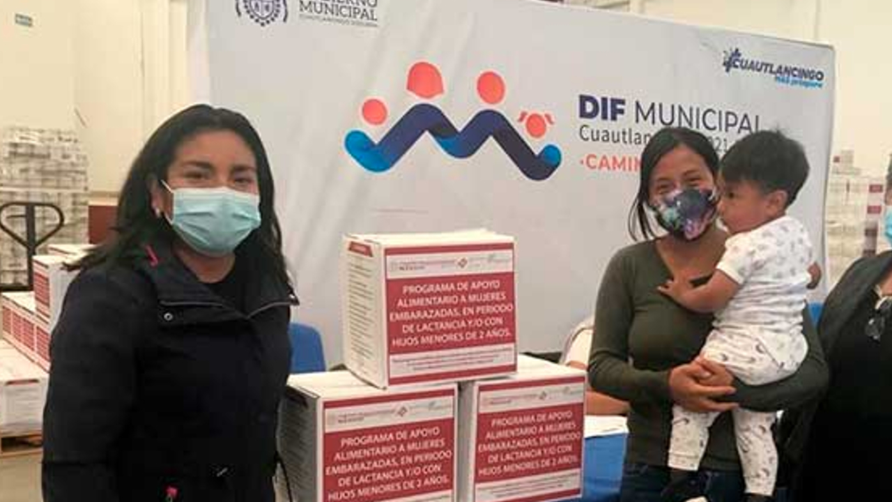 Por: Cortesía DIF de Cuautlancingo efectuó una entrega de despensas a sectores vulnerables de la ciudadanía