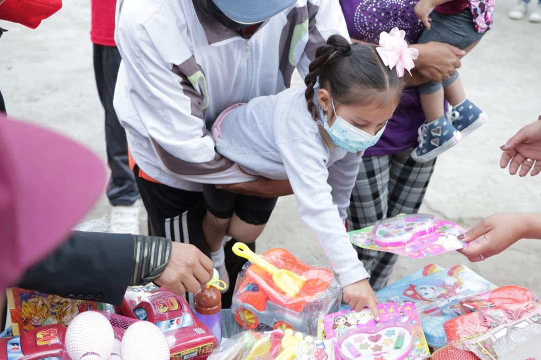 Por: Cortesía Se dibujaron 25 mil sonrisas en Atlixco el día de Reyes