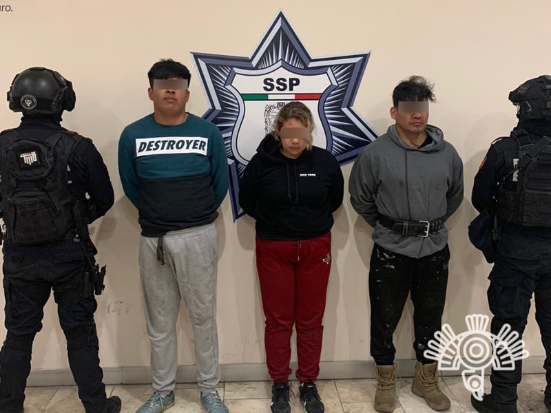 Por: Cortesía Detienen a integrantes de "Los Merino" dedicados al robo de transporte de carga y huachicol en Xonacatepec