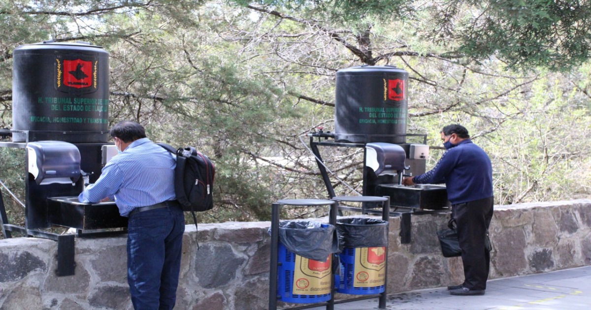 Refuerzan medidas sanitarias en el TSJE por Covid