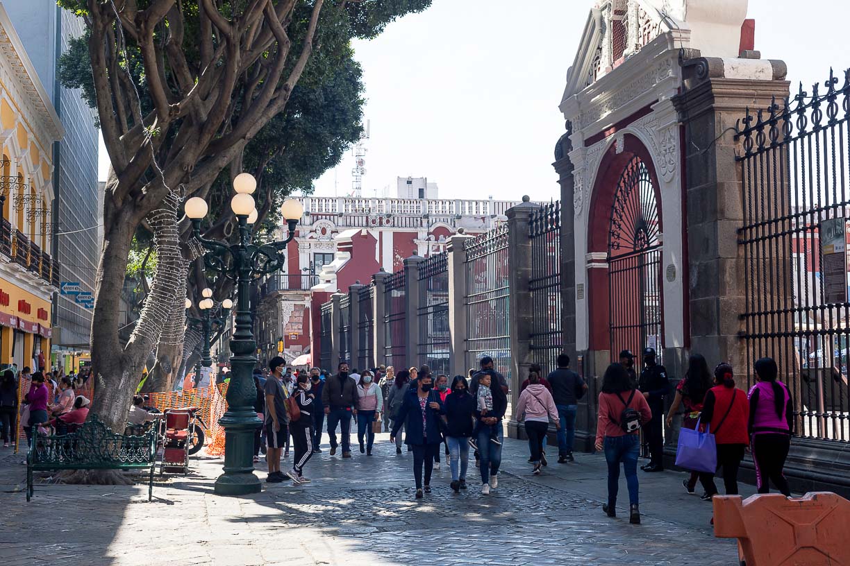 En febrero concluirán obras de remodelación del Corredor Comercial 5 de Mayo
