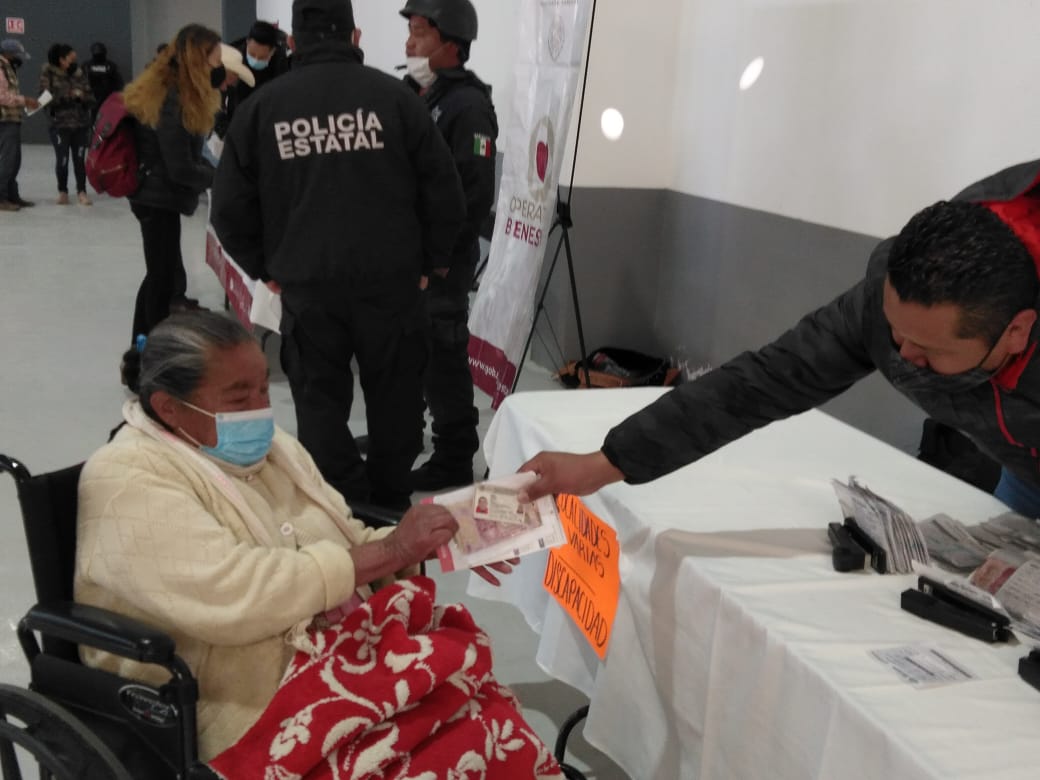 Por: Cortesía Gobierno del Estado participa en pago de las pensiones para adultos mayores y personas con discapacidad