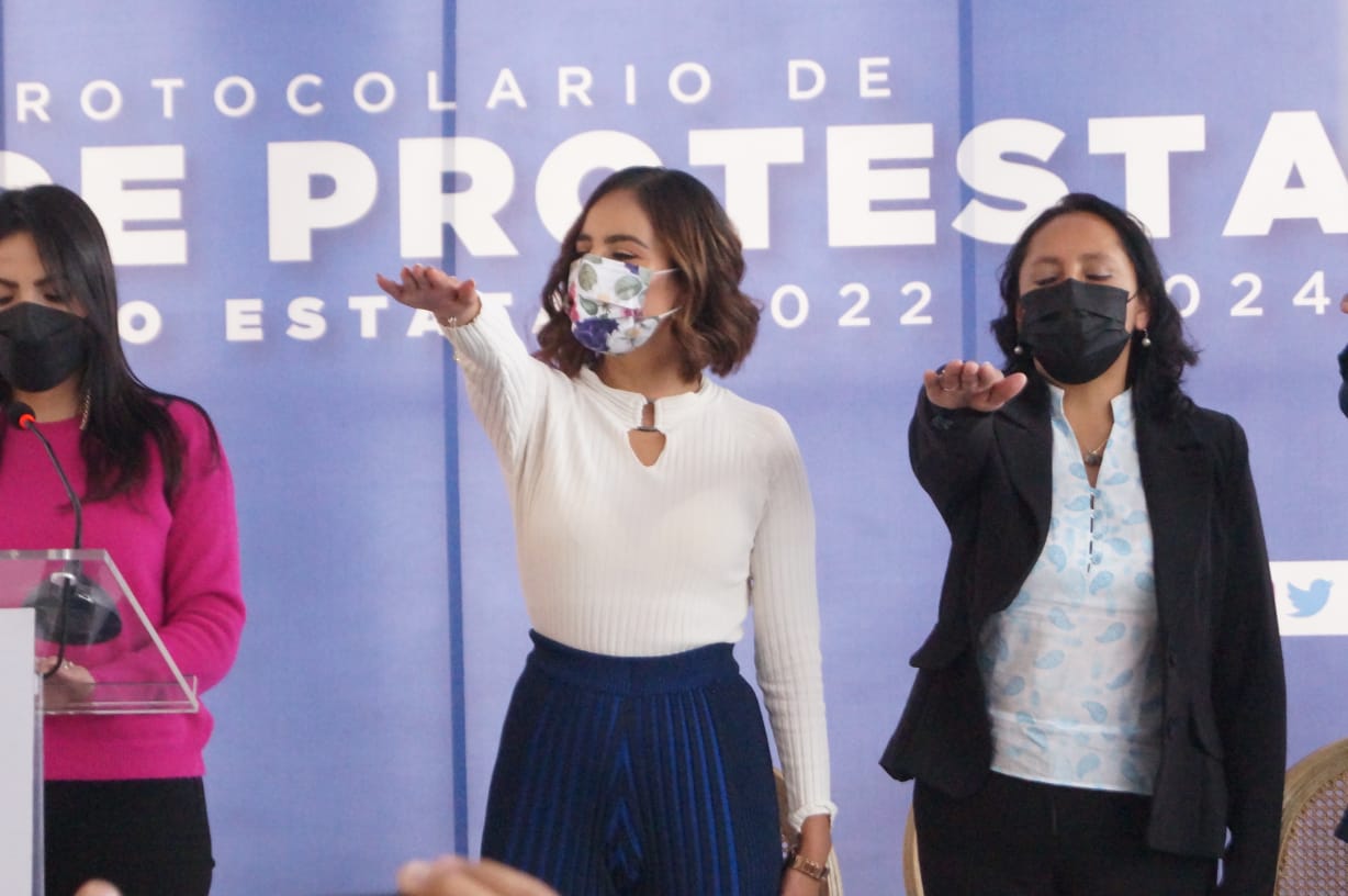 Por: Cortesía Toma protesta Miriam Martínez, la primera dirigente mujer del PAN en Tlaxcala