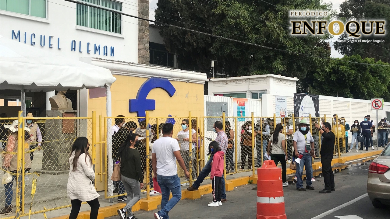 Sin contratiempos se ha efectuado la Jornada de Vacunación para maestros en el CELMA 