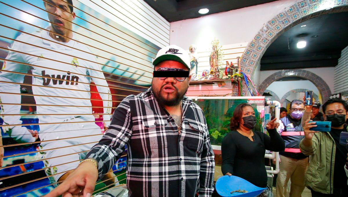 Por: Cortesía Confirma Barbosa, detención en Puerto Escondido del 'El Fede', líder de ambulantes del Centro Histórico de Puebla