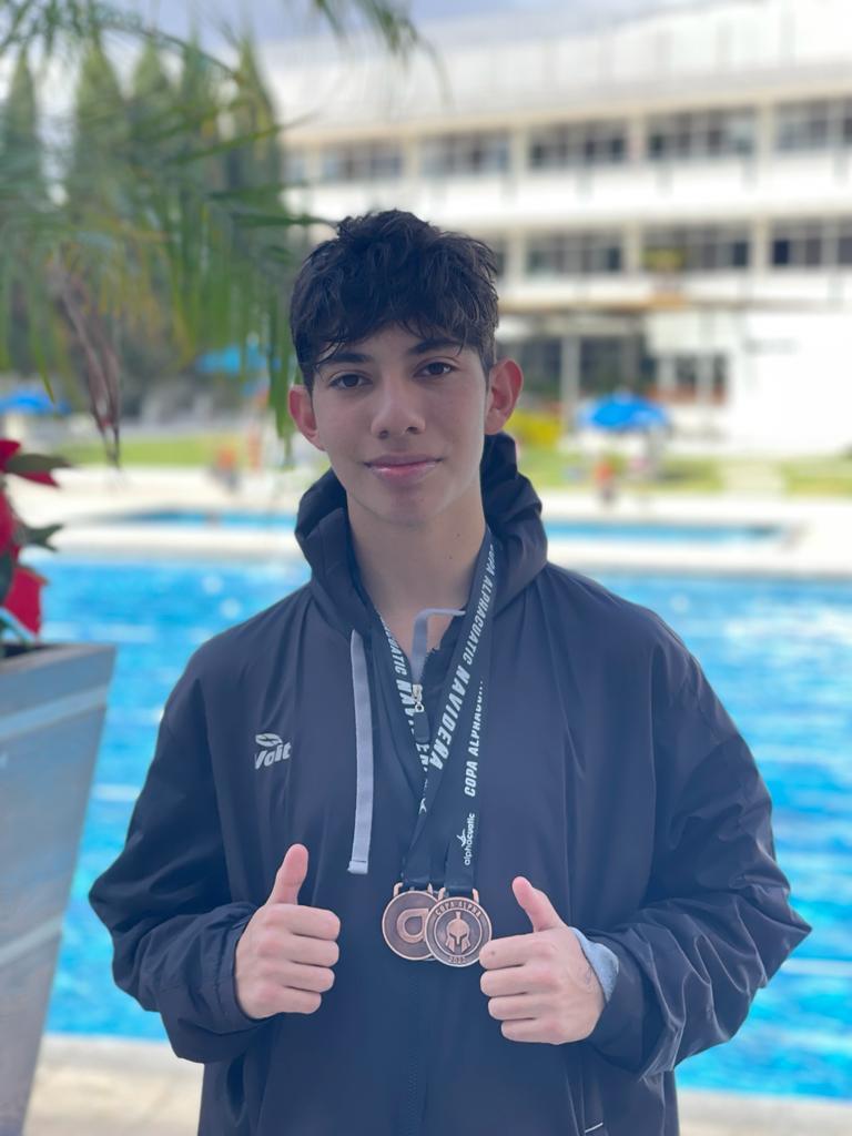 Por: Cortesía Buena respuesta en la quinta Copa Navideña de natación en el Club Alpha