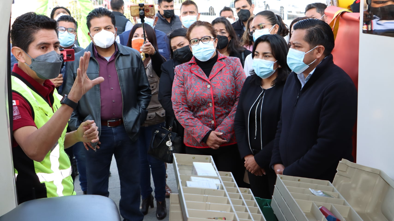 Por: Cortesía Cuautlancingo contaría con un mejor servicio de ambulancia