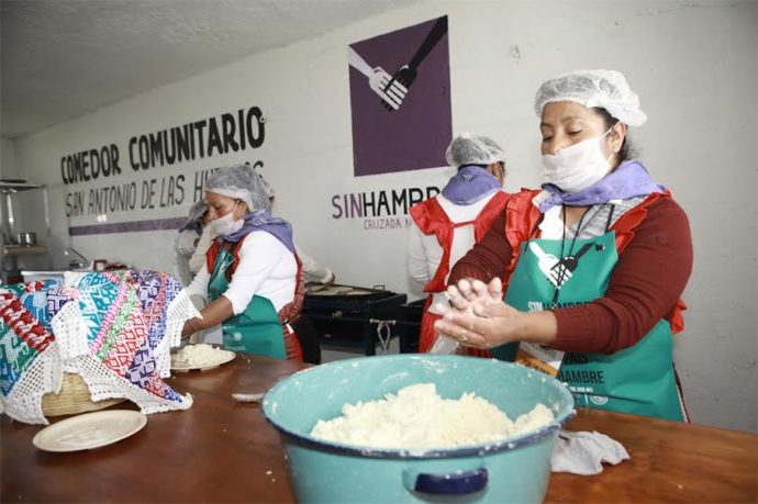 Por: Cortesía AMLO elimina programa de la administración de Peña Nieto "Cruzada contra el hambre"