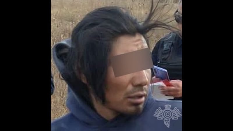Por: Cortesía Policía sorprende y detiene a Angel N. robando vías férreas en San Antonio Mihuacan