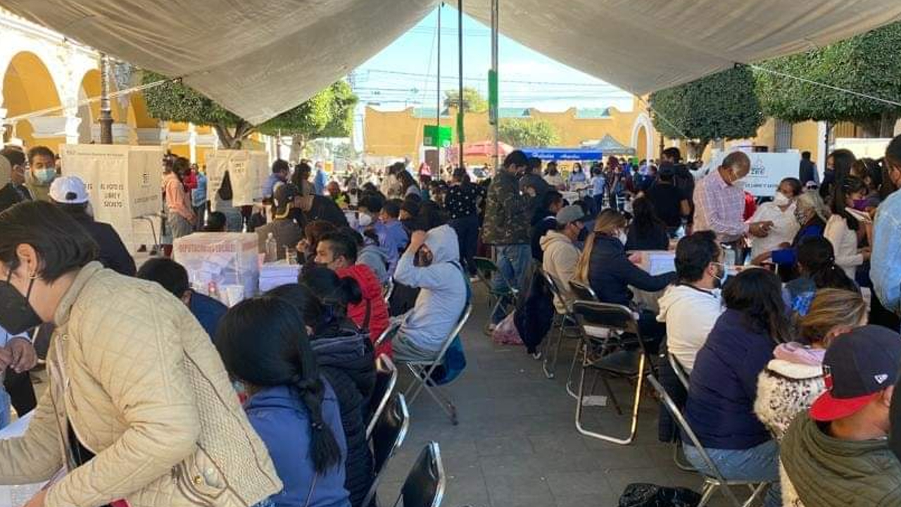 Por: Cortesía De manera ordenada y transparente se han ejecutado los plebiscitos de las juntas auxiliares de San Andrés Cholula