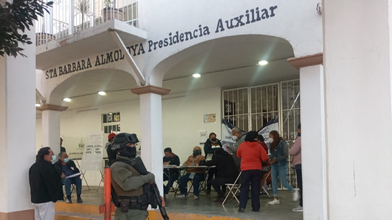 Por: Cortesía Sin inconvenientes se realizaron los plebiscitos de San Pedro Cholula