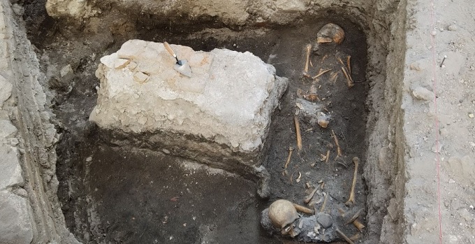 Esqueletos humanos son hallados en Antiguo Hospital de San Roque