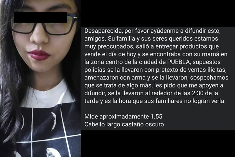Por: Cortesía Detención de Leslie por narcomenudeo; caso causa indignación por estar lleno de irregularidades