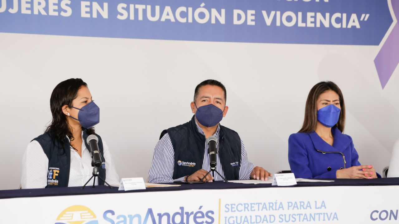 Por: Cortesía Ayuntamiento de San Andrés Cholula buscará proteger a las mujeres víctimas de violencia