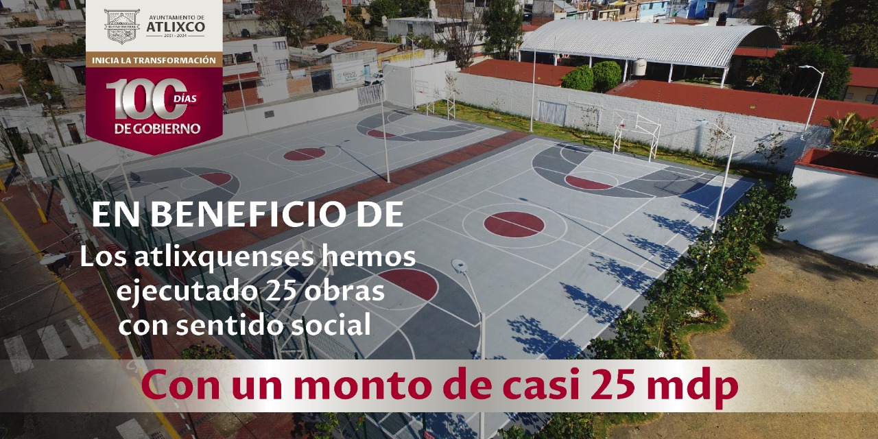 Por: Cortesía En tan solo 100 días, Ariadna Ayala ha ejecutado obras con sentido social.