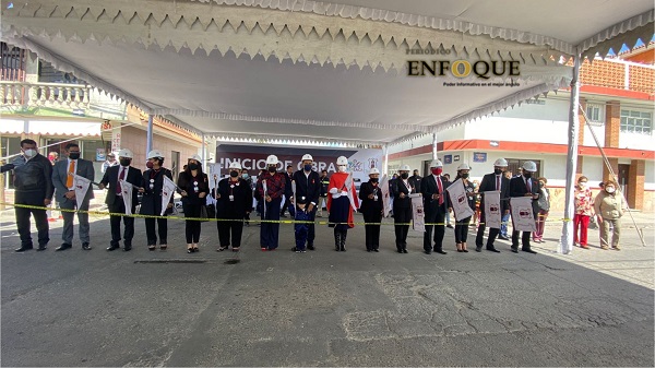 Por: Marisol Oropeza Edil de Tepeaca pone en marcha la rehabilitación de la avenida Francisco I. Madero