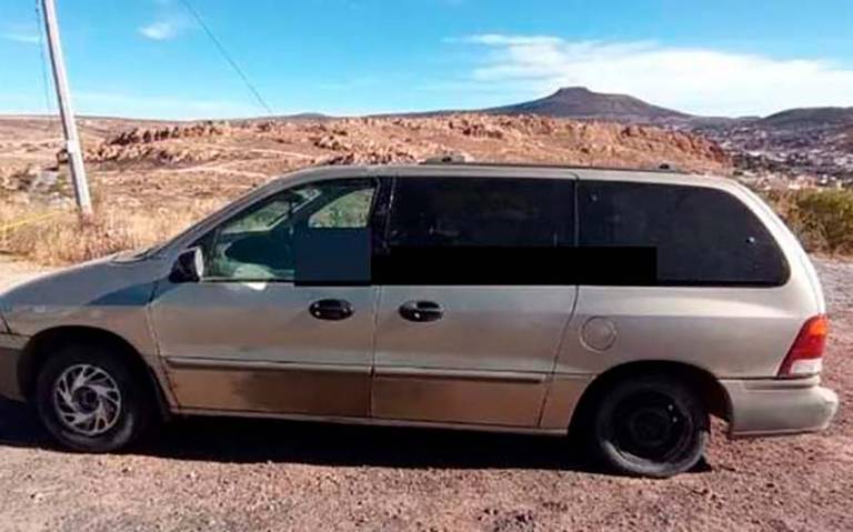 Por: Cortesía Localizan tres cuerpos de policías municipales de Sombrerete, Zacatecas, al interior de un vehículo